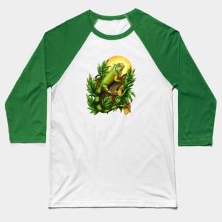 Green iguana Baseball T-Shirt